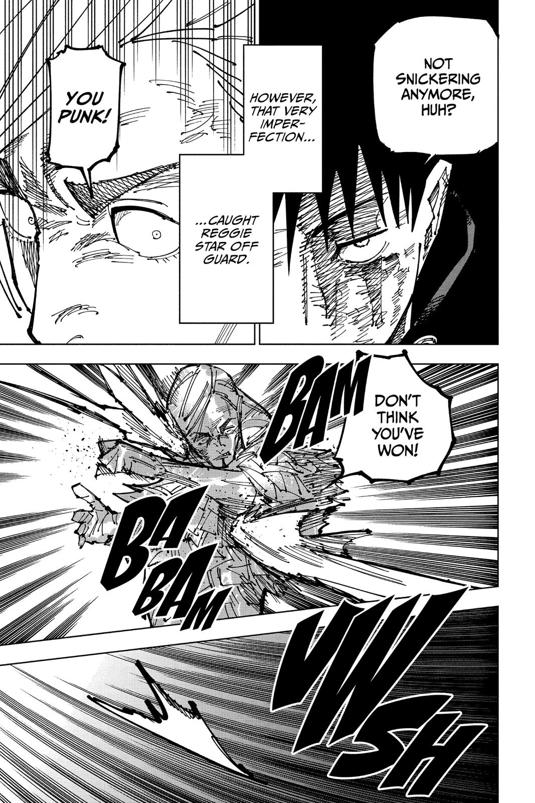 Jujutsu Kaisen Manga Chapter 171 page 7 - Tokyo No. 1 Colony, Part 11 scene