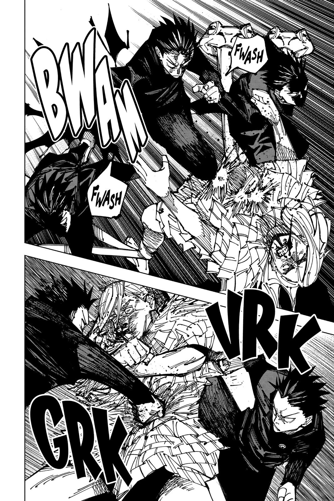 Jujutsu Kaisen Manga Chapter 171 page 8 - Tokyo No. 1 Colony, Part 11 scene