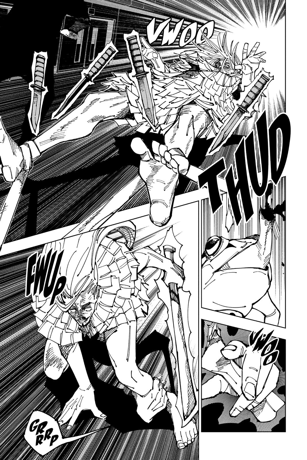 Jujutsu Kaisen Manga Chapter 171 page 9 - Tokyo No. 1 Colony, Part 11 scene