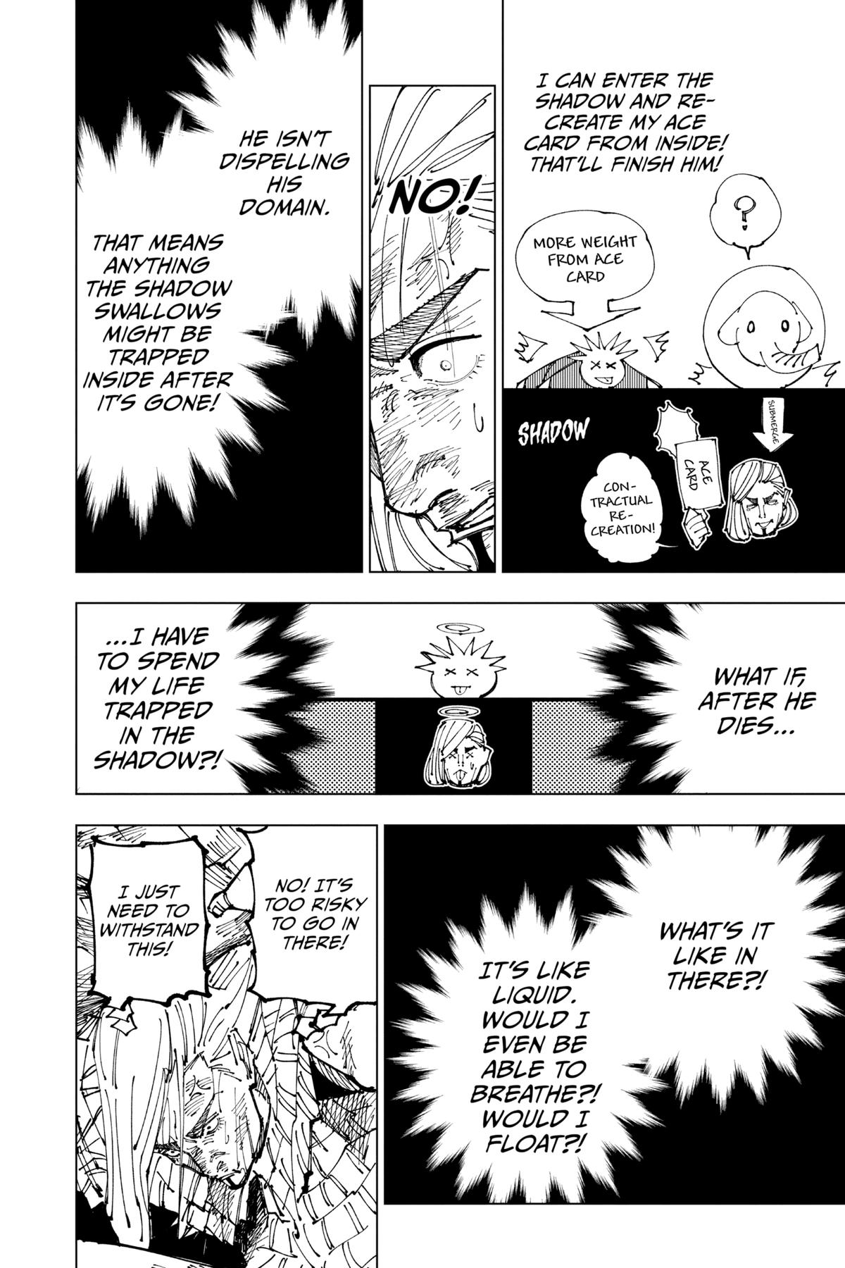 Jujutsu Kaisen Manga Chapter 172 page 10 - Tokyo No. 1 Colony, Part 12 scene