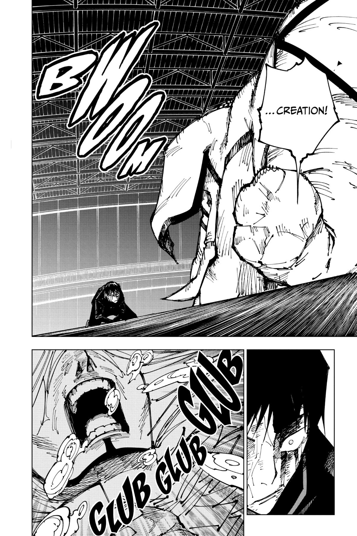 Jujutsu Kaisen Manga Chapter 172 page 12 - Tokyo No. 1 Colony, Part 12 scene