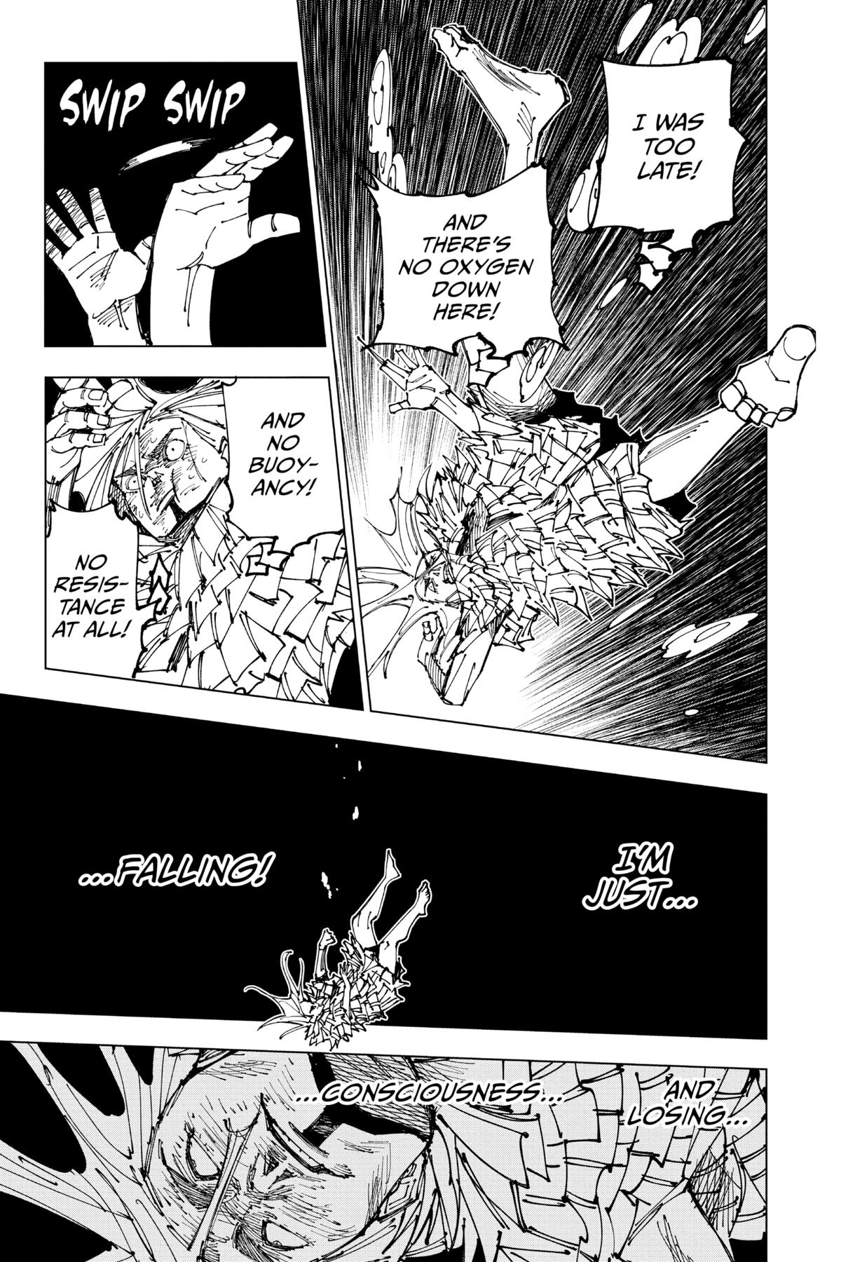 Jujutsu Kaisen Manga Chapter 172 page 13 - Tokyo No. 1 Colony, Part 12 scene