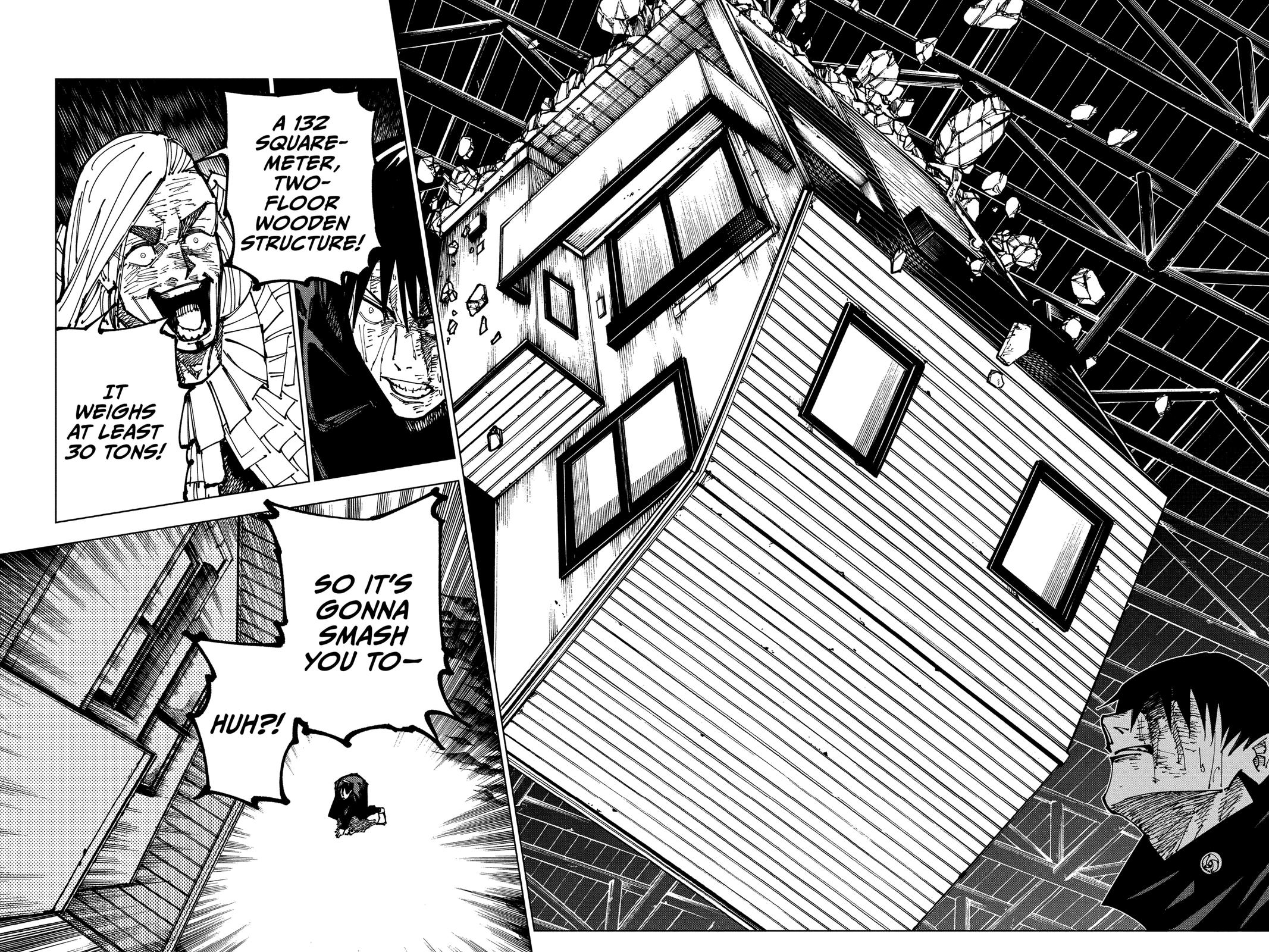 Jujutsu Kaisen Manga Chapter 172 page 16 - Tokyo No. 1 Colony, Part 12 scene