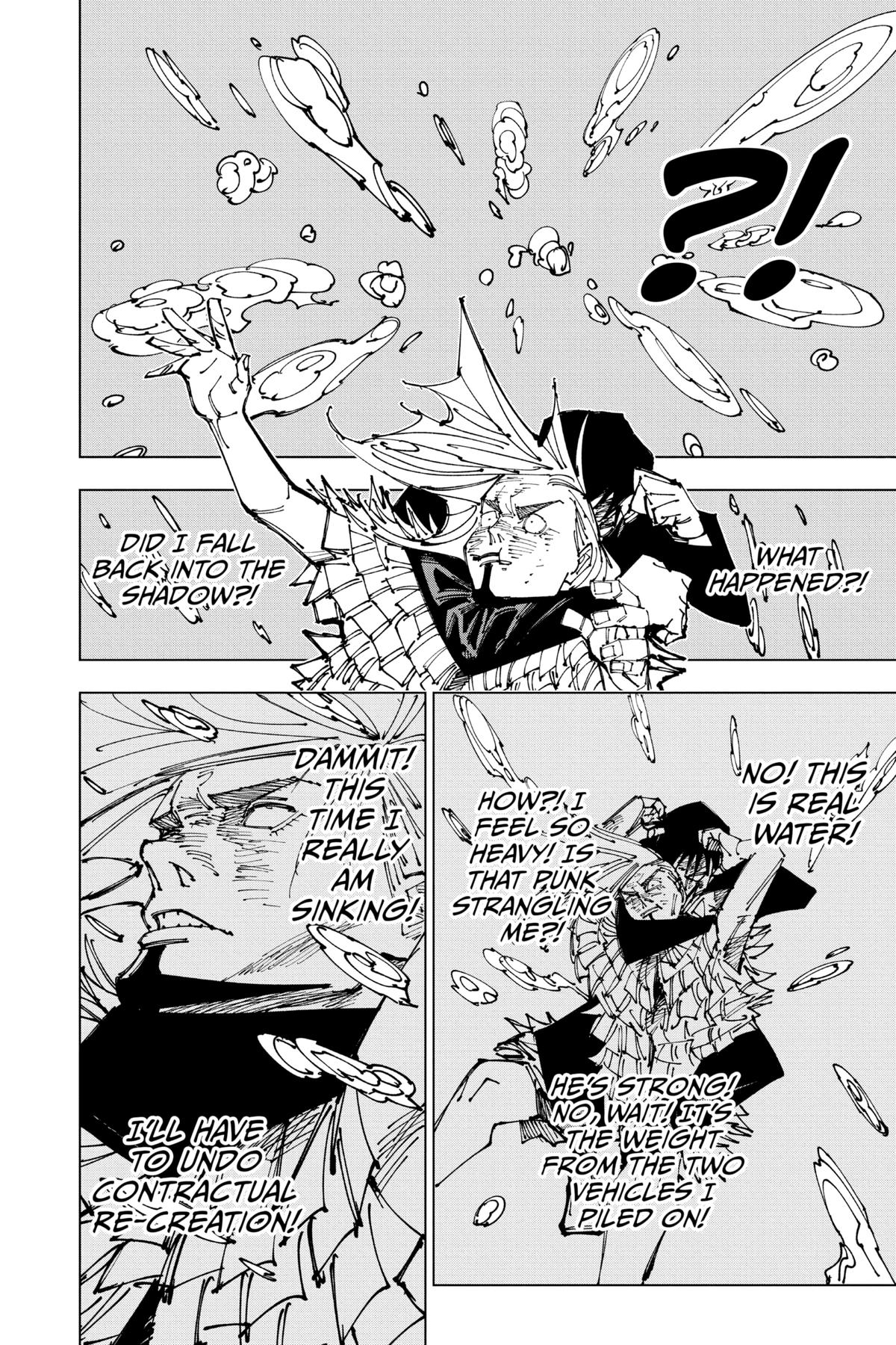 Jujutsu Kaisen Manga Chapter 172 page 17 - Tokyo No. 1 Colony, Part 12 scene