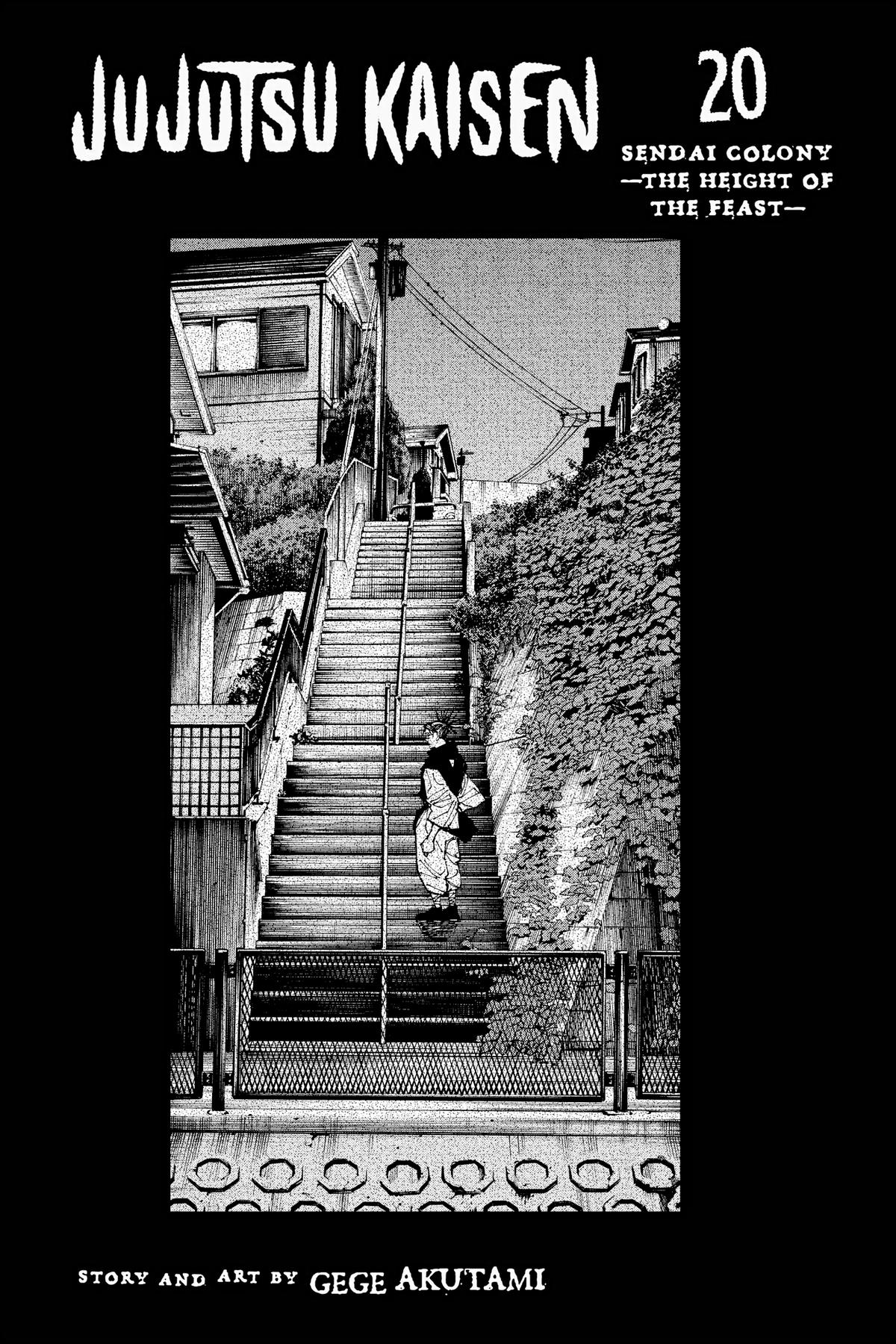 Jujutsu Kaisen Manga Chapter 172 page 4 - Tokyo No. 1 Colony, Part 12 scene