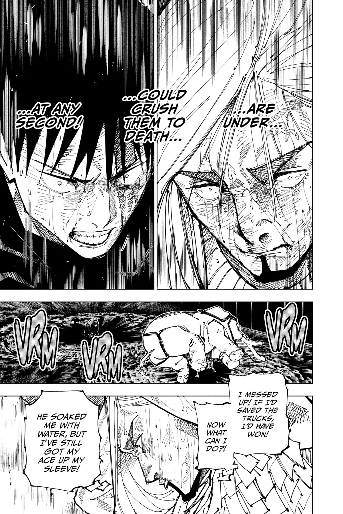 Jujutsu Kaisen Manga Chapter 172 page 9 - Tokyo No. 1 Colony, Part 12 scene