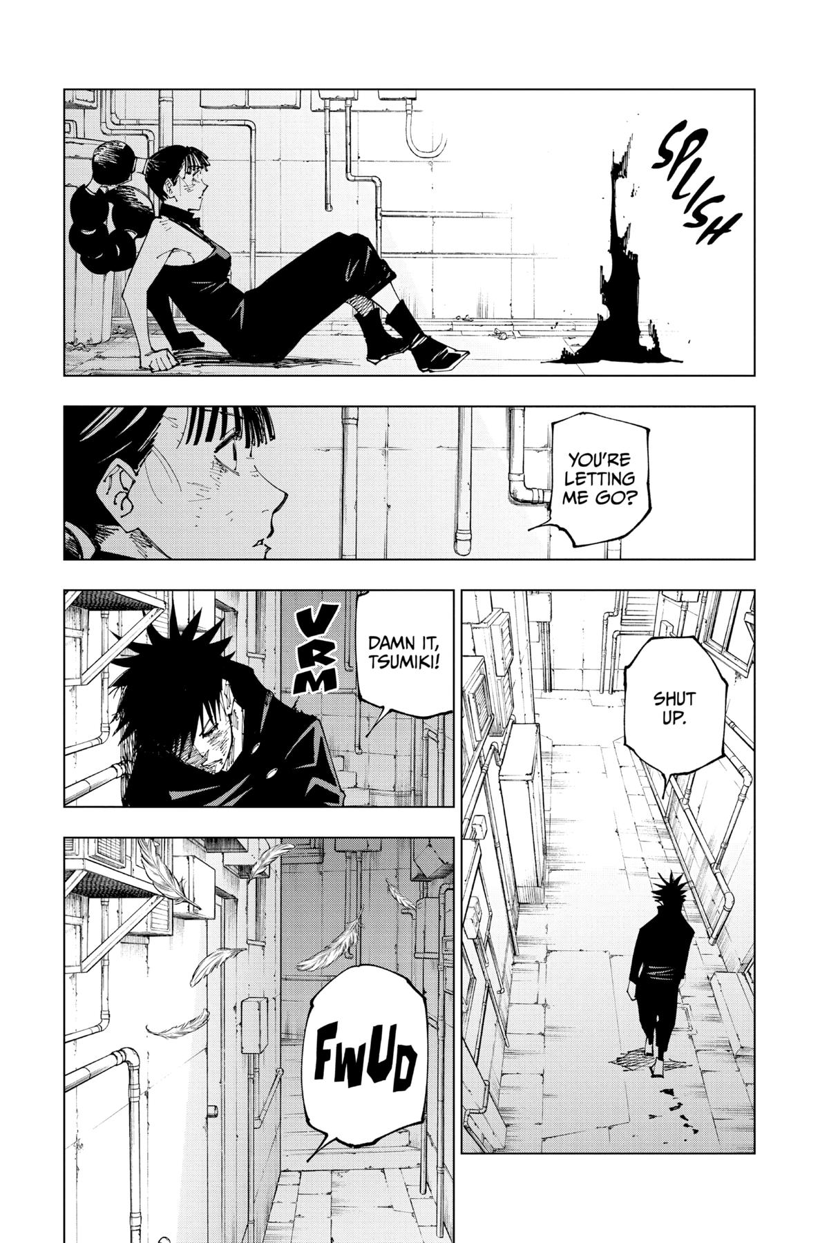 Jujutsu Kaisen Manga Chapter 173 page 11 - Tokyo No. 1 Colony, Part 13 scene
