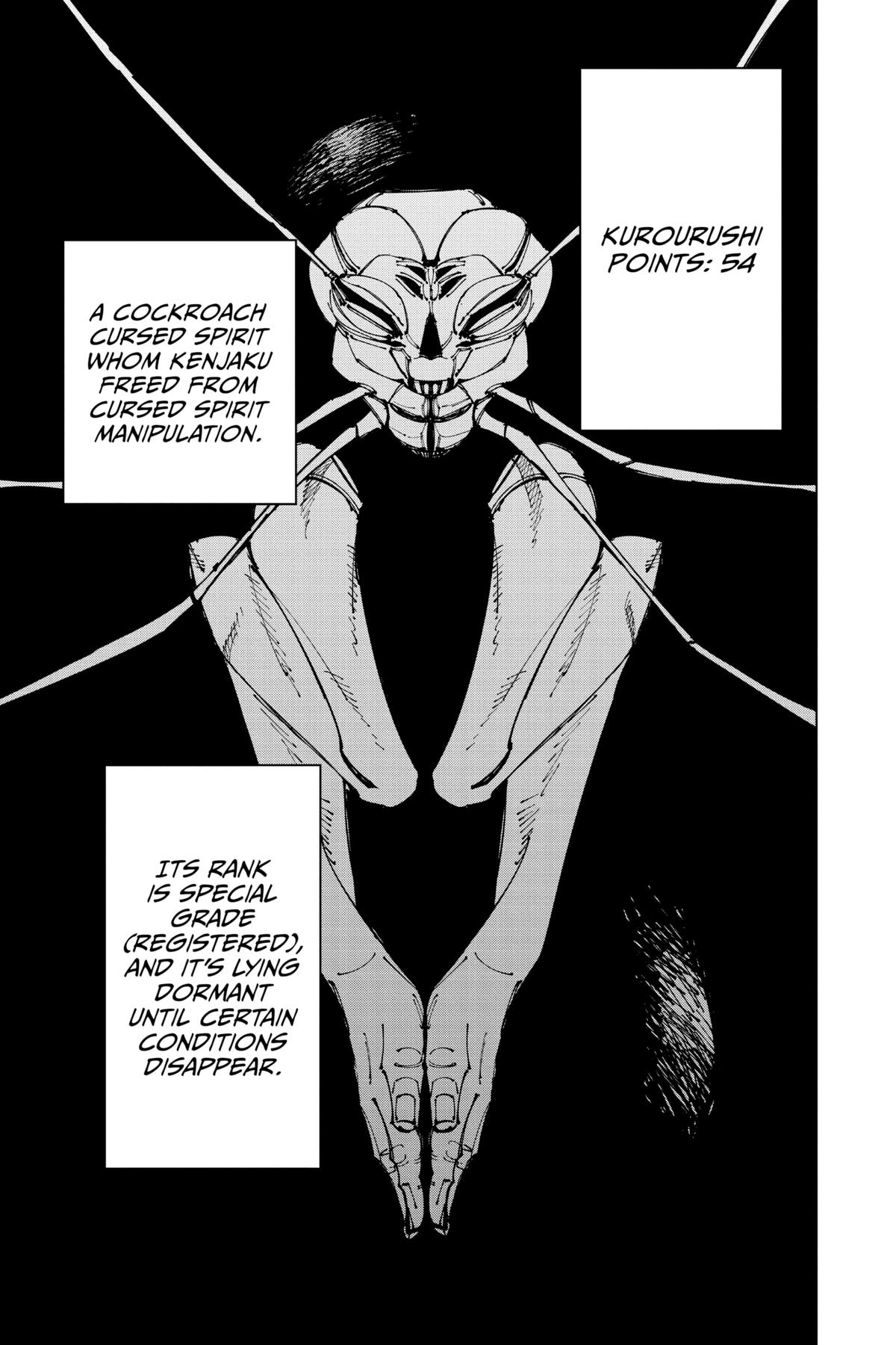 Jujutsu Kaisen Manga Chapter 173 page 17 - Tokyo No. 1 Colony, Part 13 scene