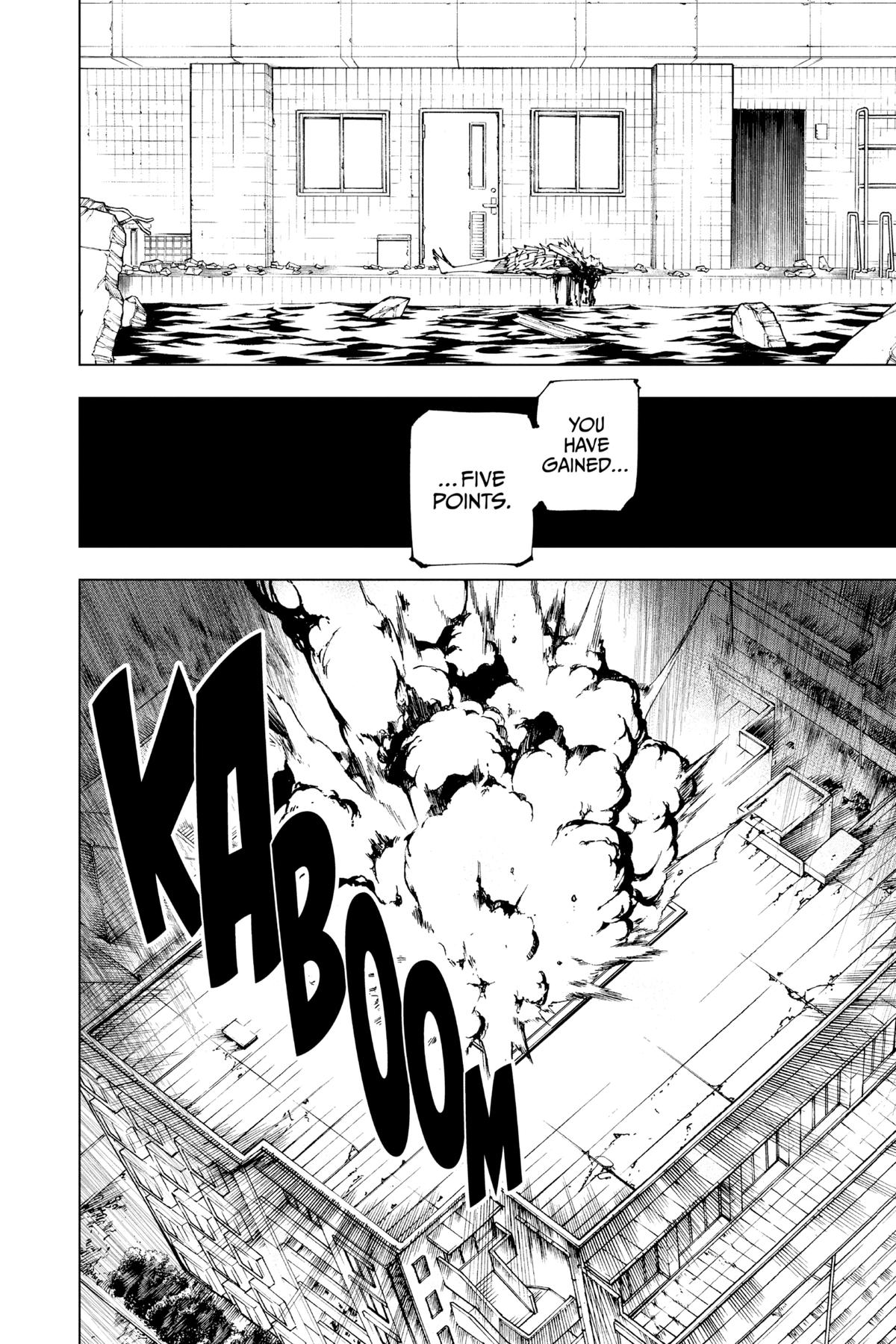 Jujutsu Kaisen Manga Chapter 173 page 4 - Tokyo No. 1 Colony, Part 13 scene