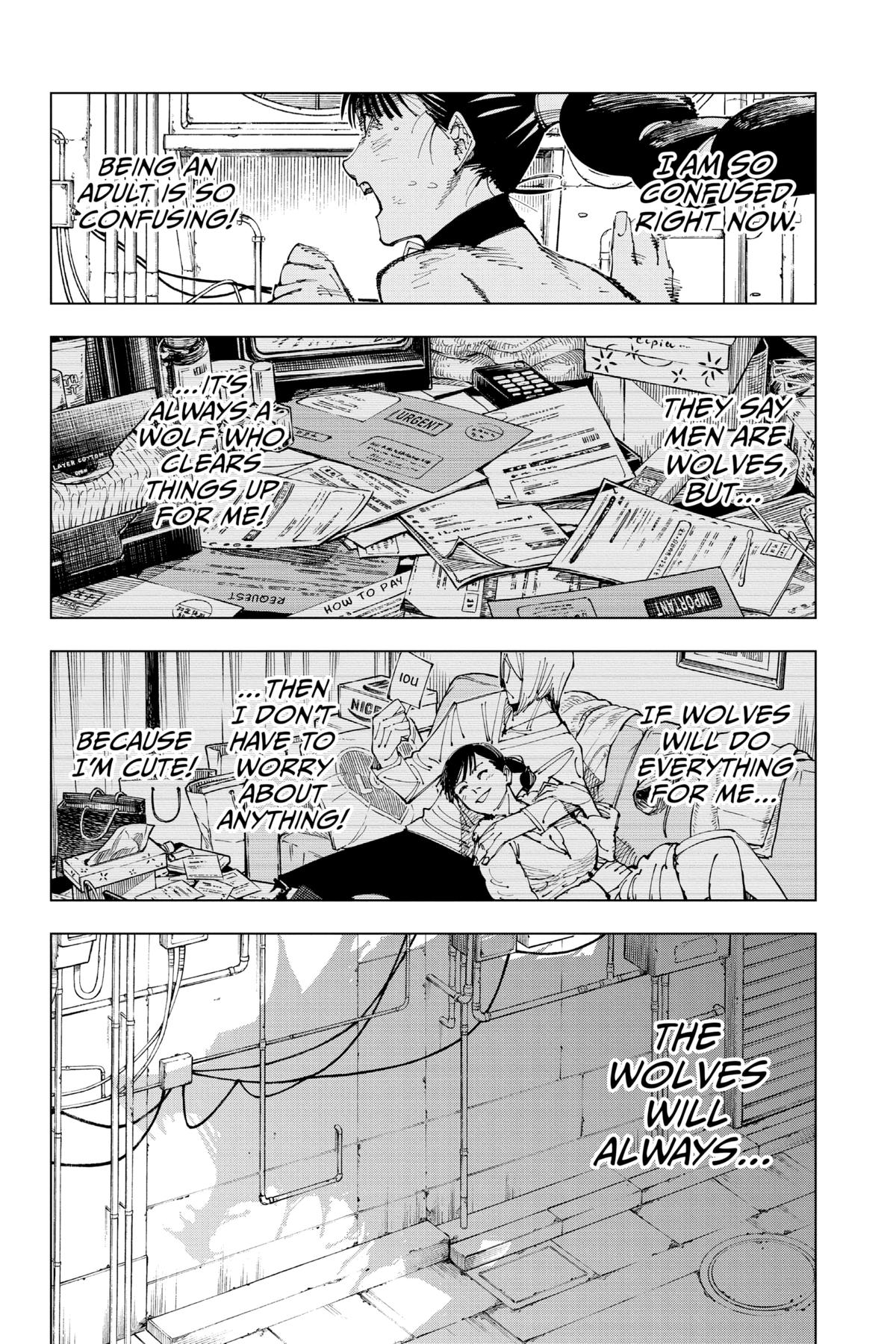 Jujutsu Kaisen Manga Chapter 173 page 9 - Tokyo No. 1 Colony, Part 13 scene