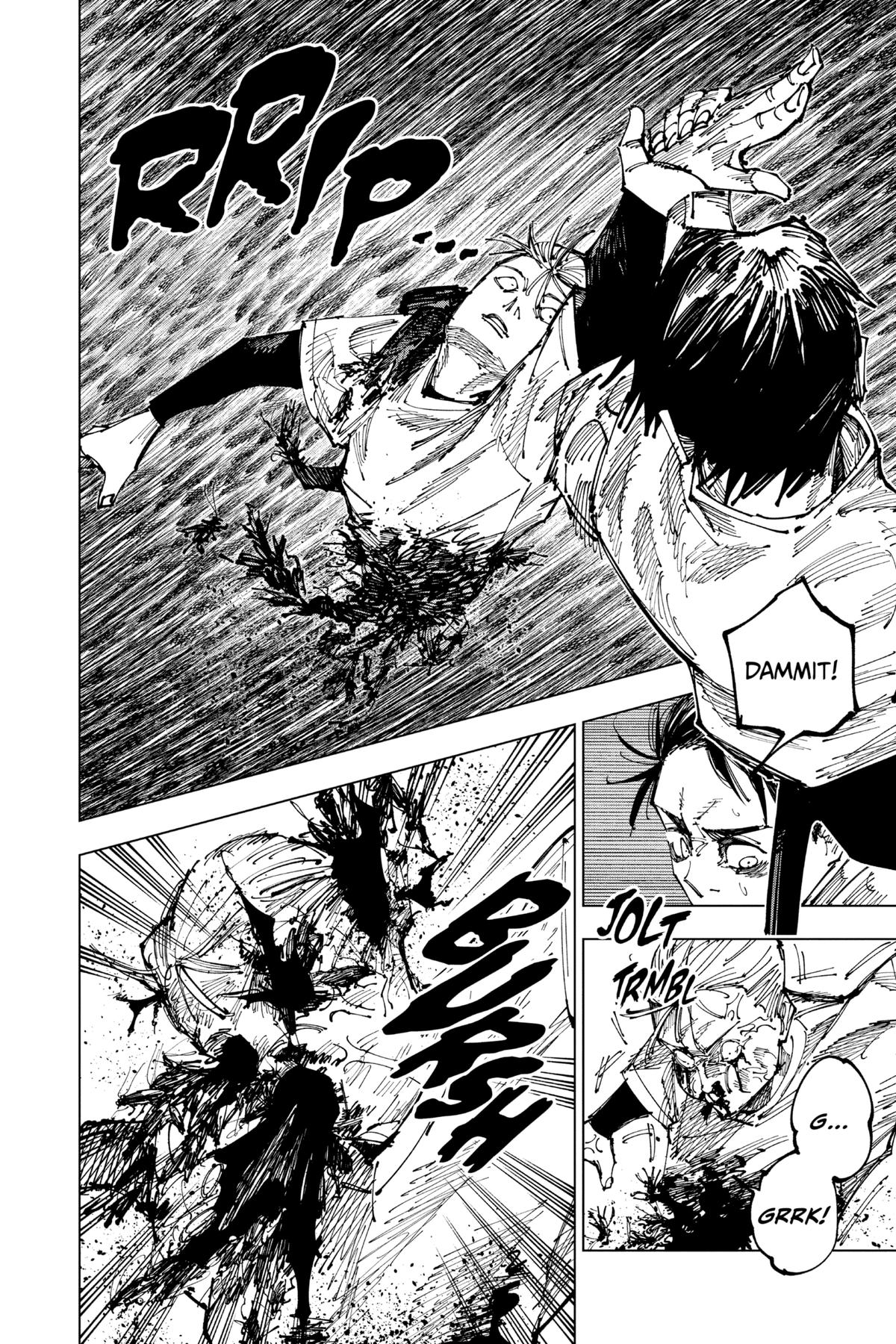 Jujutsu Kaisen Manga Chapter 174 page 7 - Sendai Colony, Part 1 scene