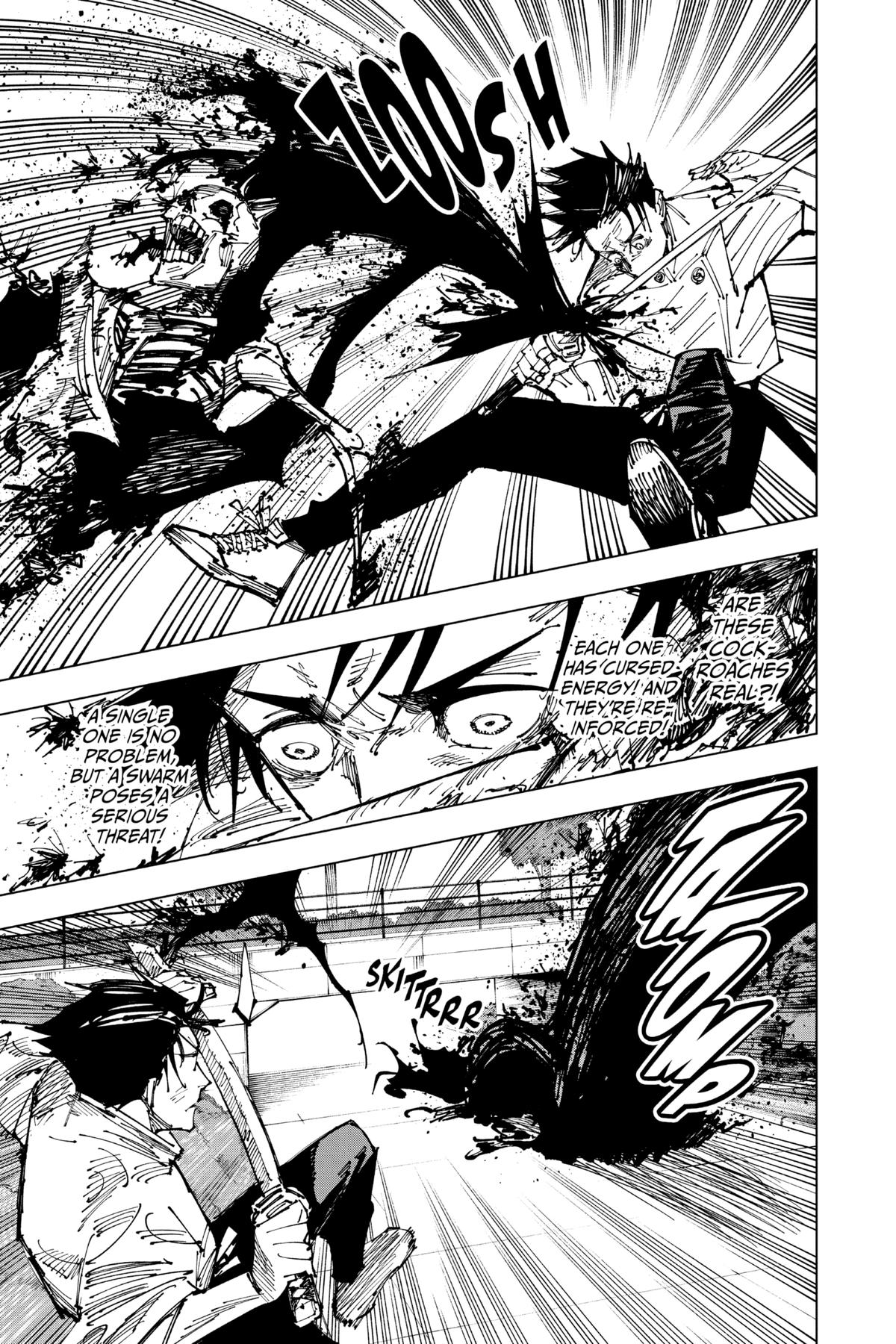 Jujutsu Kaisen Manga Chapter 174 page 8 - Sendai Colony, Part 1 scene