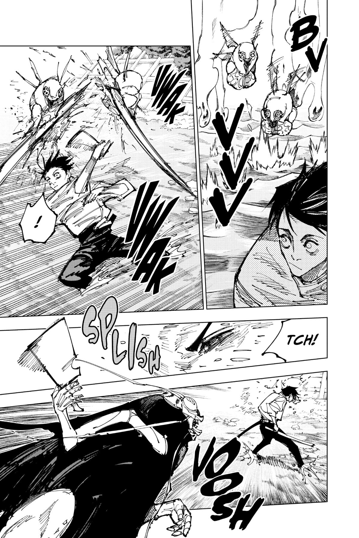 Jujutsu Kaisen Manga Chapter 175 page 11 - Sendai Colony, Part 2 scene