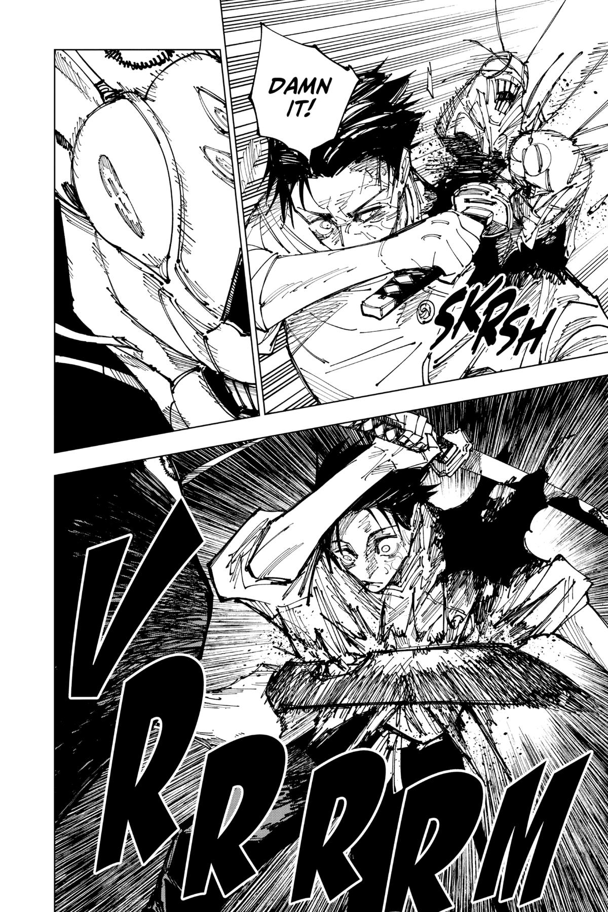 Jujutsu Kaisen Manga Chapter 175 page 14 - Sendai Colony, Part 2 scene