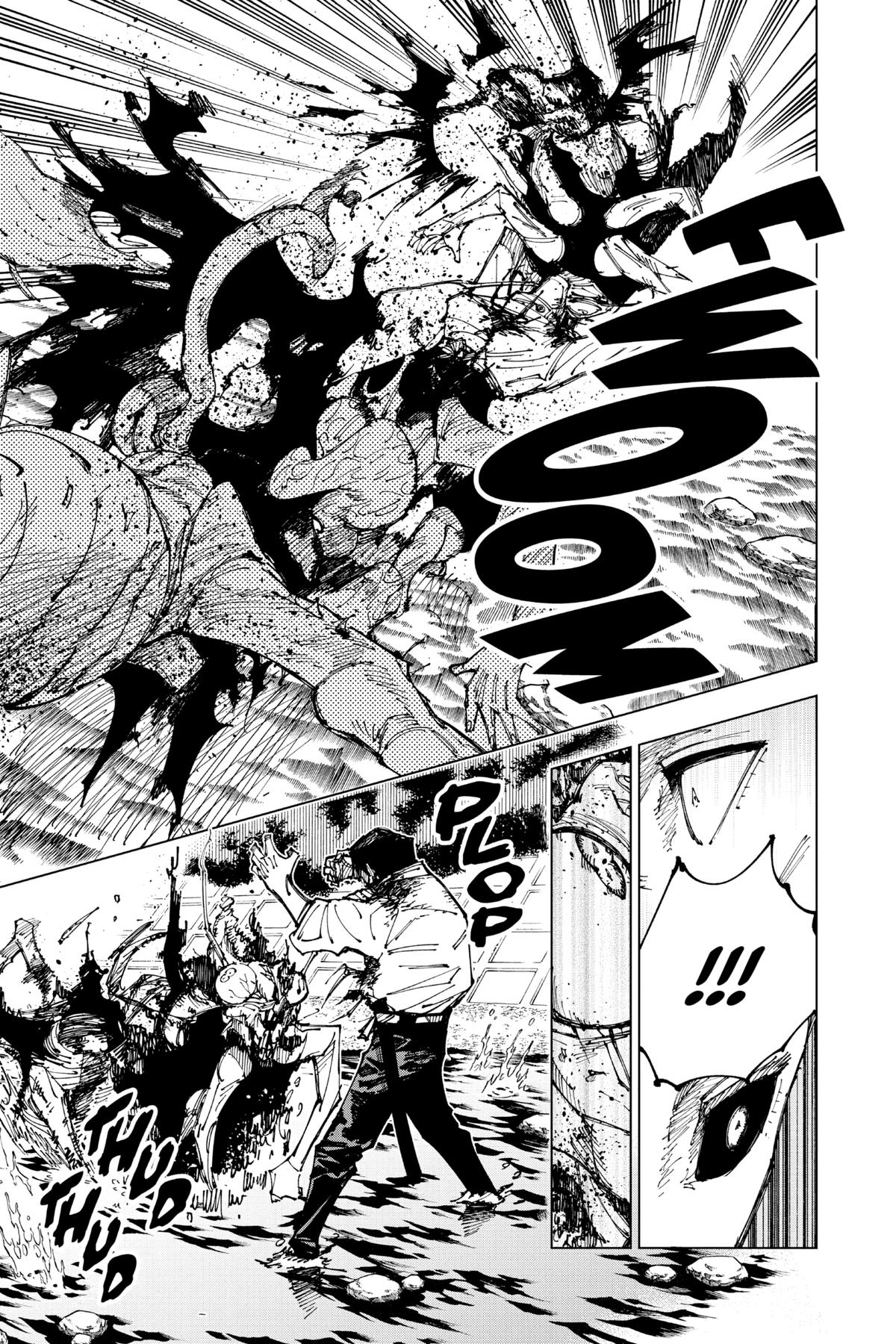 Jujutsu Kaisen Manga Chapter 175 page 17 - Sendai Colony, Part 2 scene