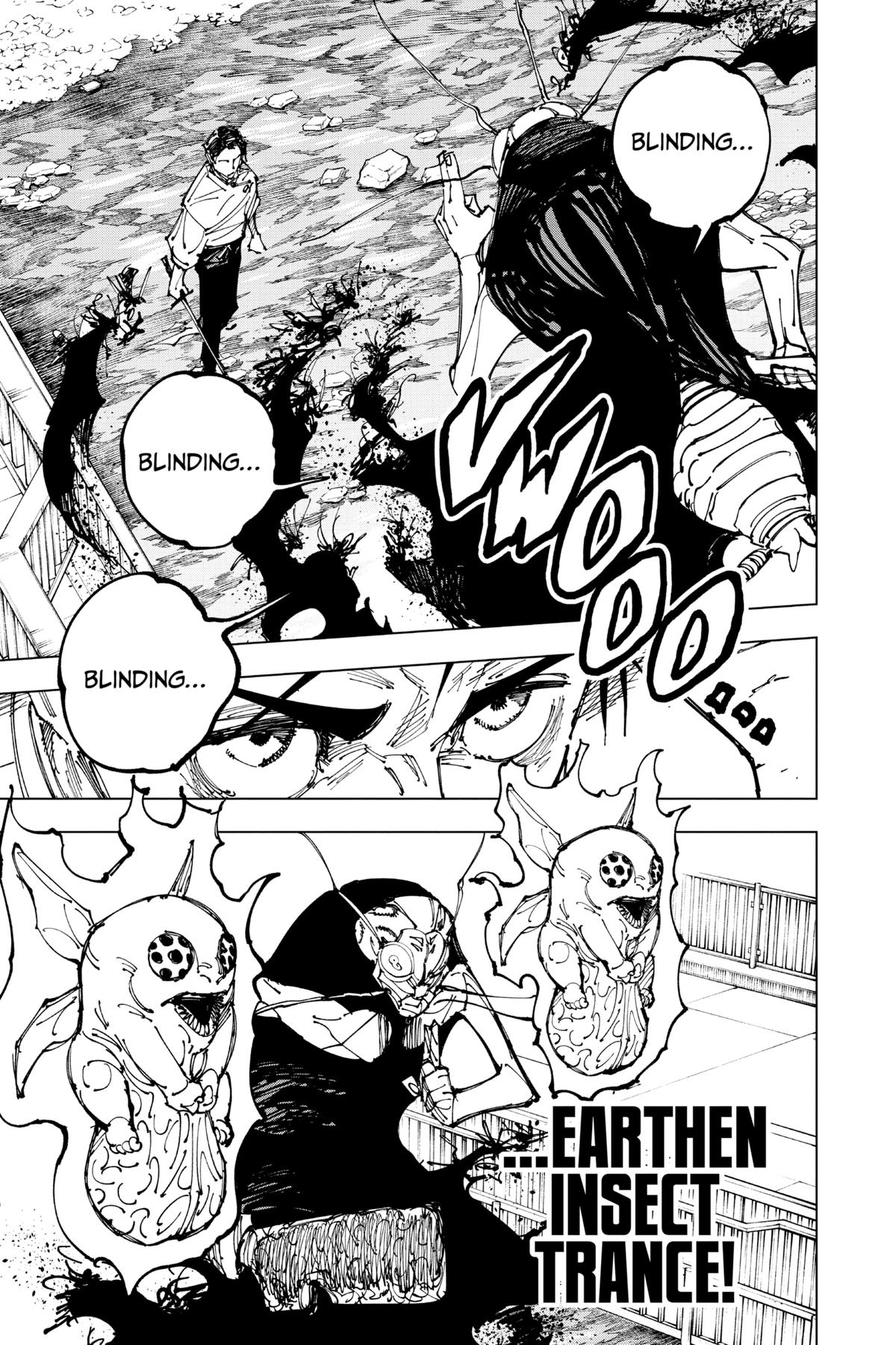 Jujutsu Kaisen Manga Chapter 175 page 9 - Sendai Colony, Part 2 scene