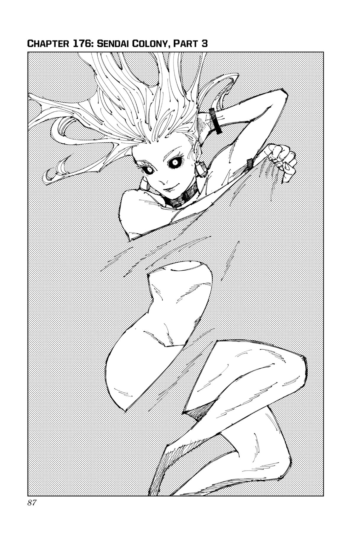 Jujutsu Kaisen Manga Chapter 176 page 1 - Sendai Colony, Part 3 scene