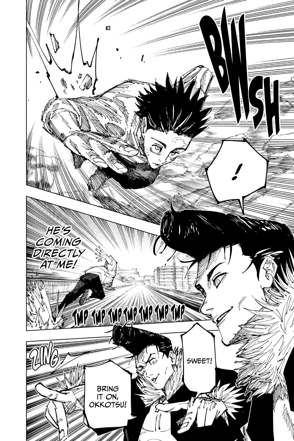 Jujutsu Kaisen Manga Chapter 176 page 12 - Sendai Colony, Part 3 scene