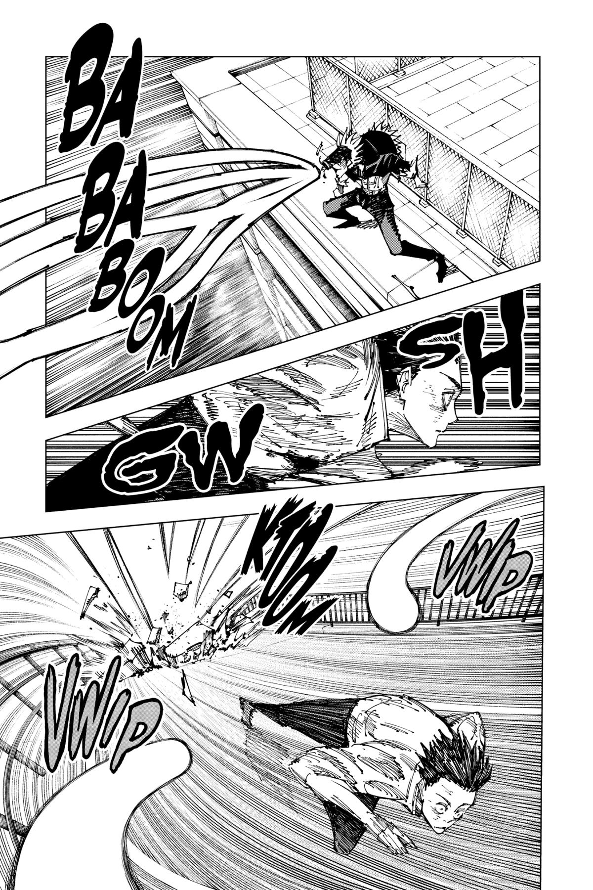 Jujutsu Kaisen Manga Chapter 176 page 13 - Sendai Colony, Part 3 scene