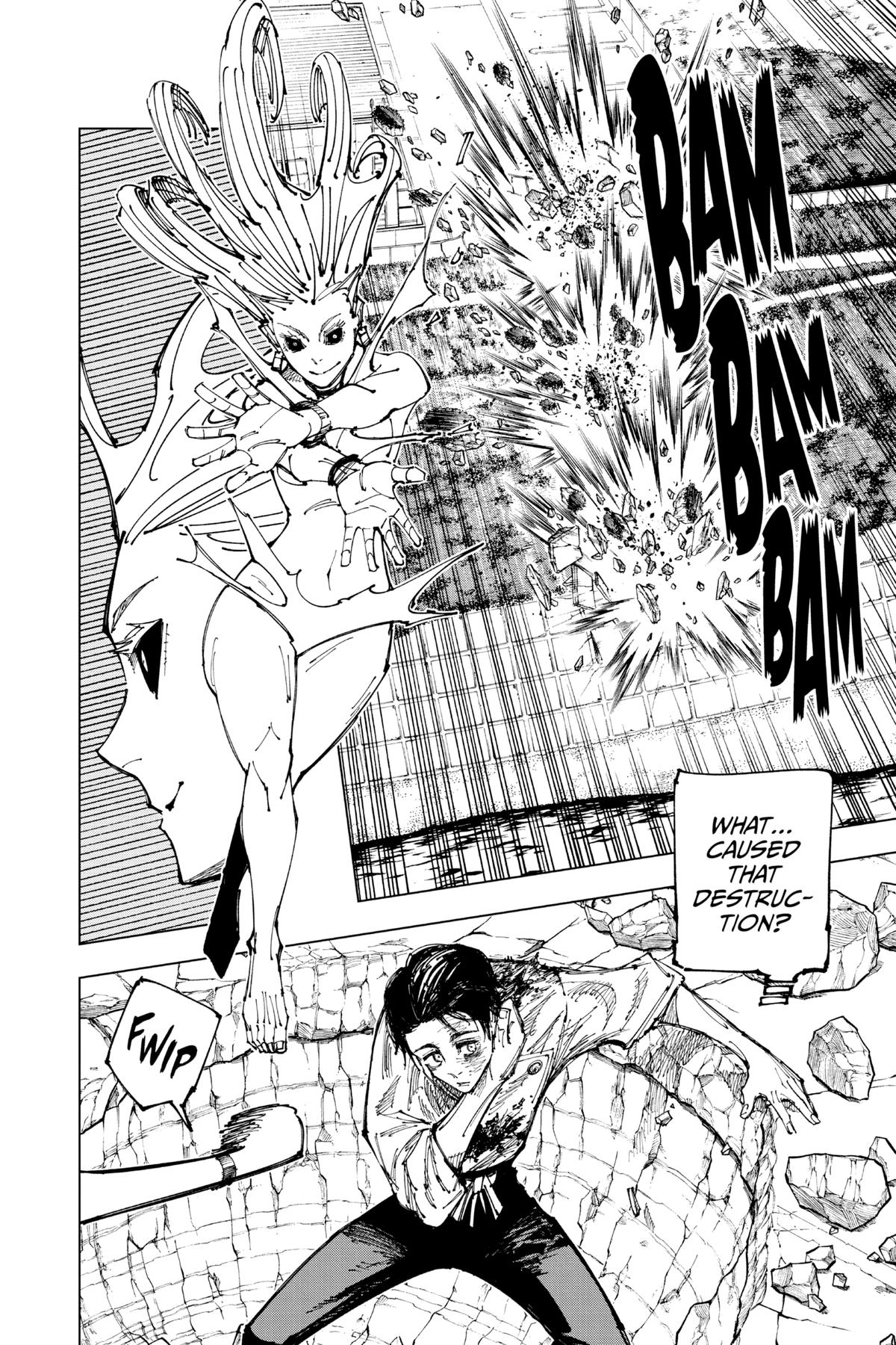 Jujutsu Kaisen Manga Chapter 176 page 2 - Sendai Colony, Part 3 scene