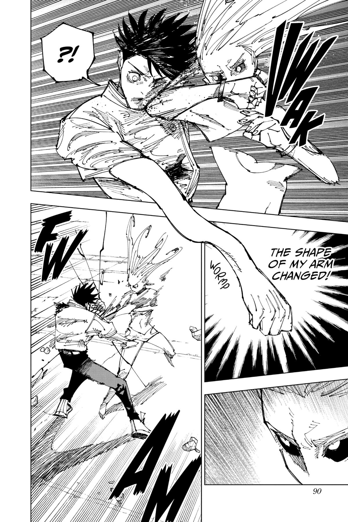 Jujutsu Kaisen Manga Chapter 176 page 4 - Sendai Colony, Part 3 scene