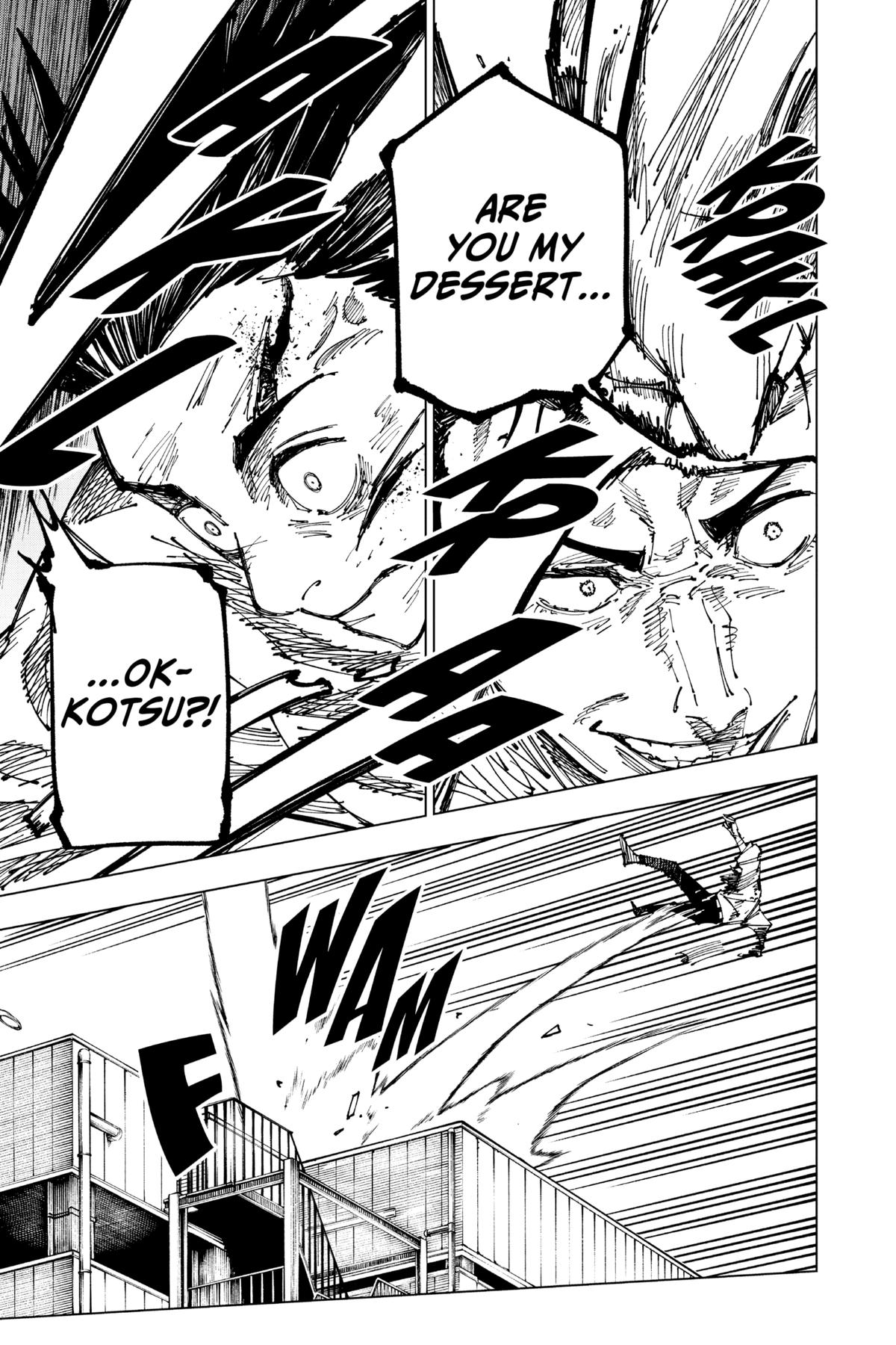 Jujutsu Kaisen Manga Chapter 177 page 10 - Sendai Colony, Part 4 scene