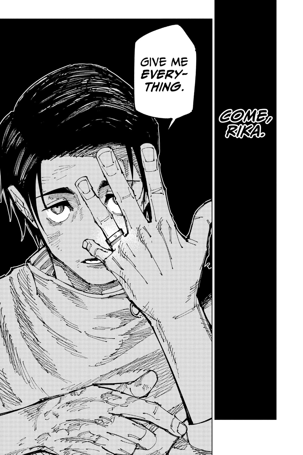 Jujutsu Kaisen Manga Chapter 177 page 17 - Sendai Colony, Part 4 scene