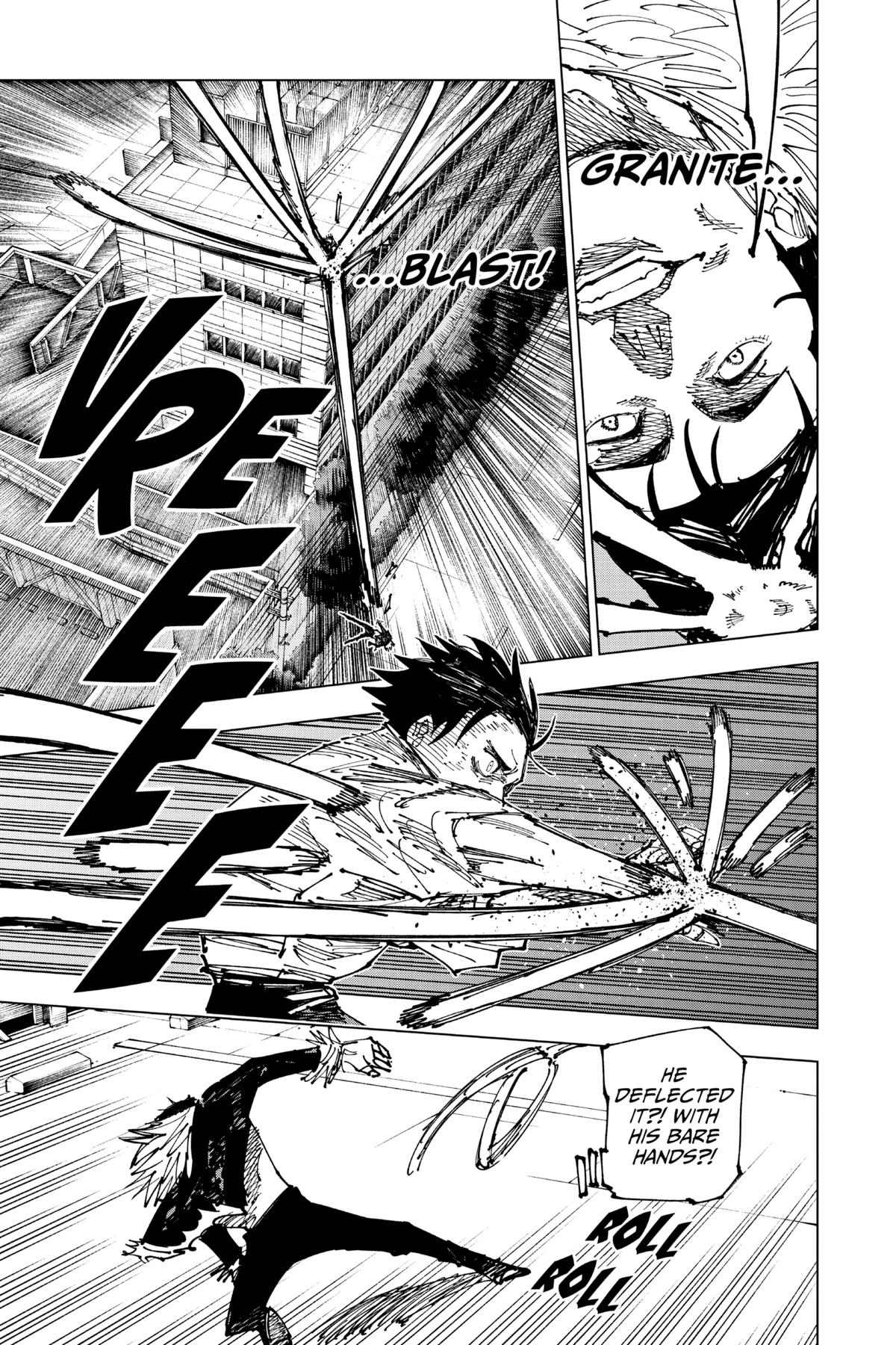 Jujutsu Kaisen Manga Chapter 177 page 8 - Sendai Colony, Part 4 scene