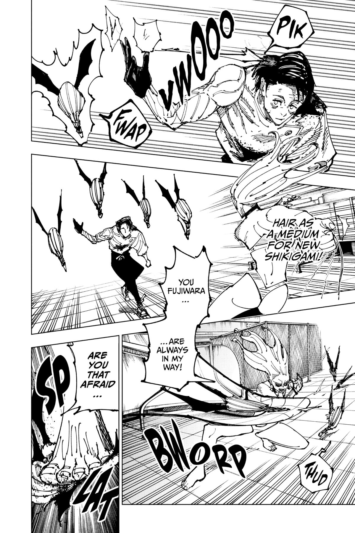 Jujutsu Kaisen Manga Chapter 178 page 11 - Sendai Colony, Part 5 scene