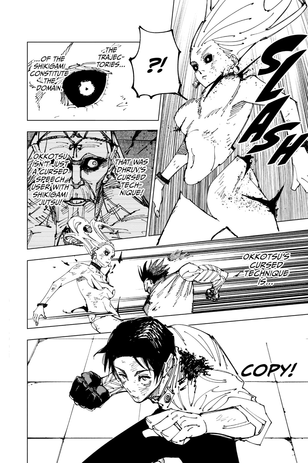 Jujutsu Kaisen Manga Chapter 178 page 13 - Sendai Colony, Part 5 scene