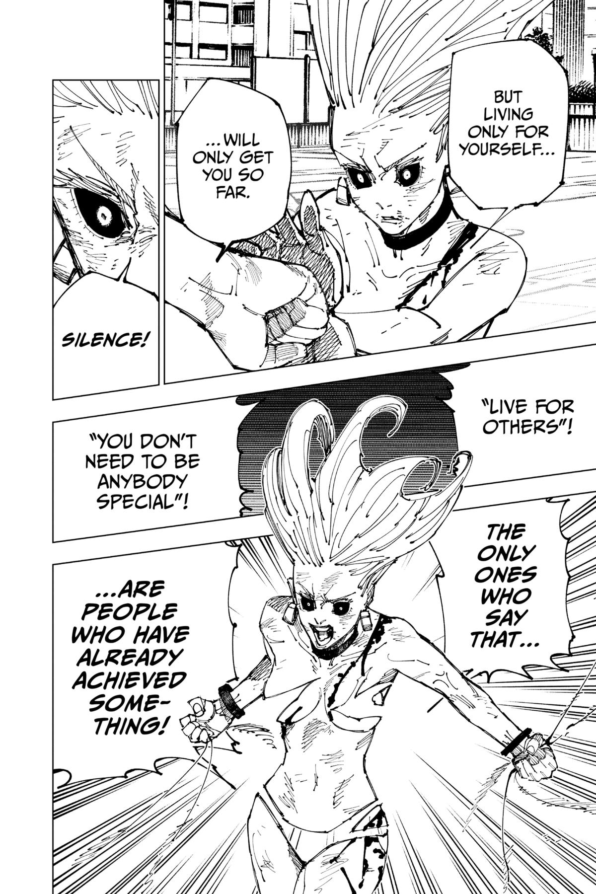 Jujutsu Kaisen Manga Chapter 178 page 15 - Sendai Colony, Part 5 scene