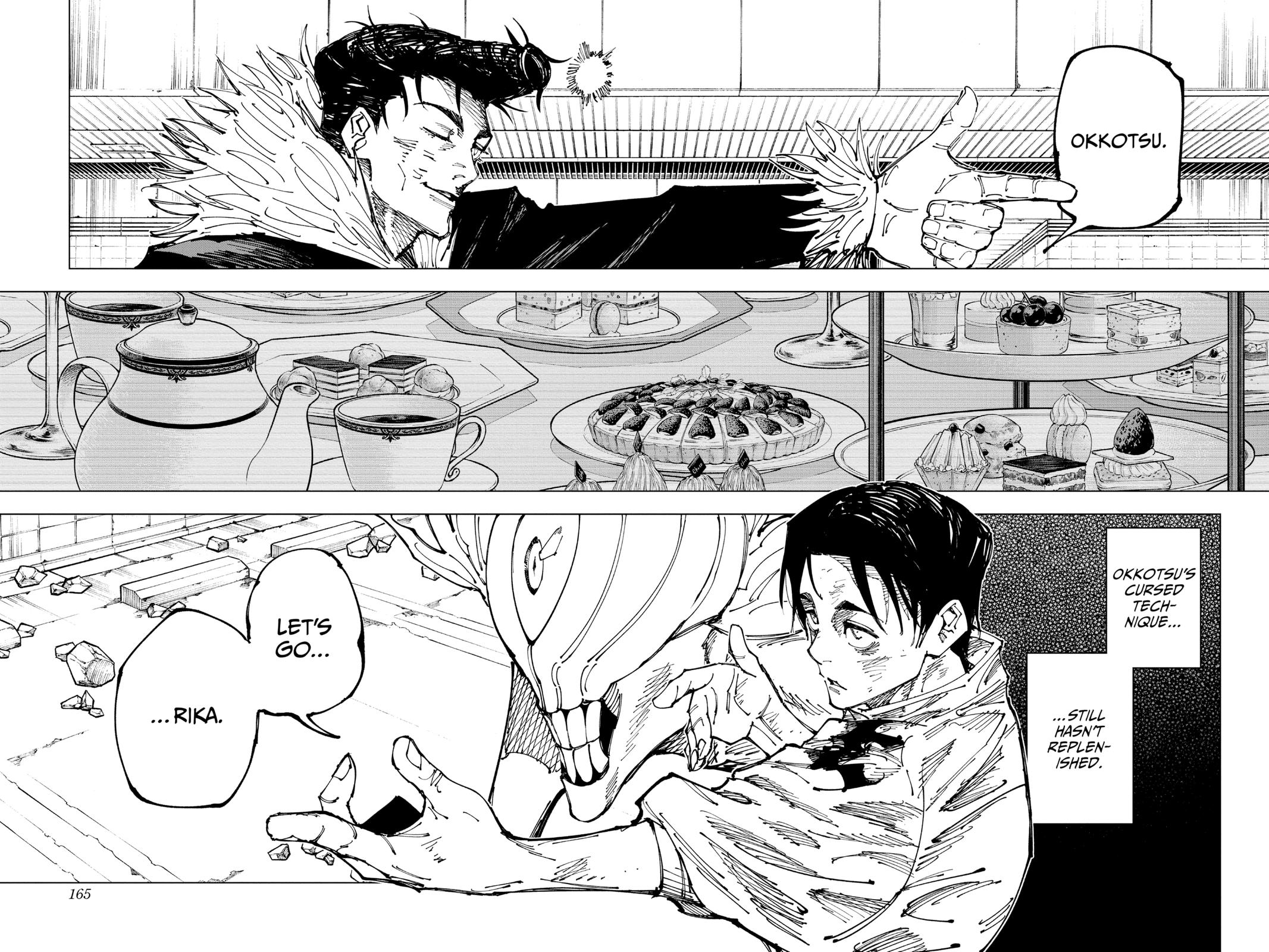 Jujutsu Kaisen Manga Chapter 179 page 15 - Sendai Colony, Part 6 scene