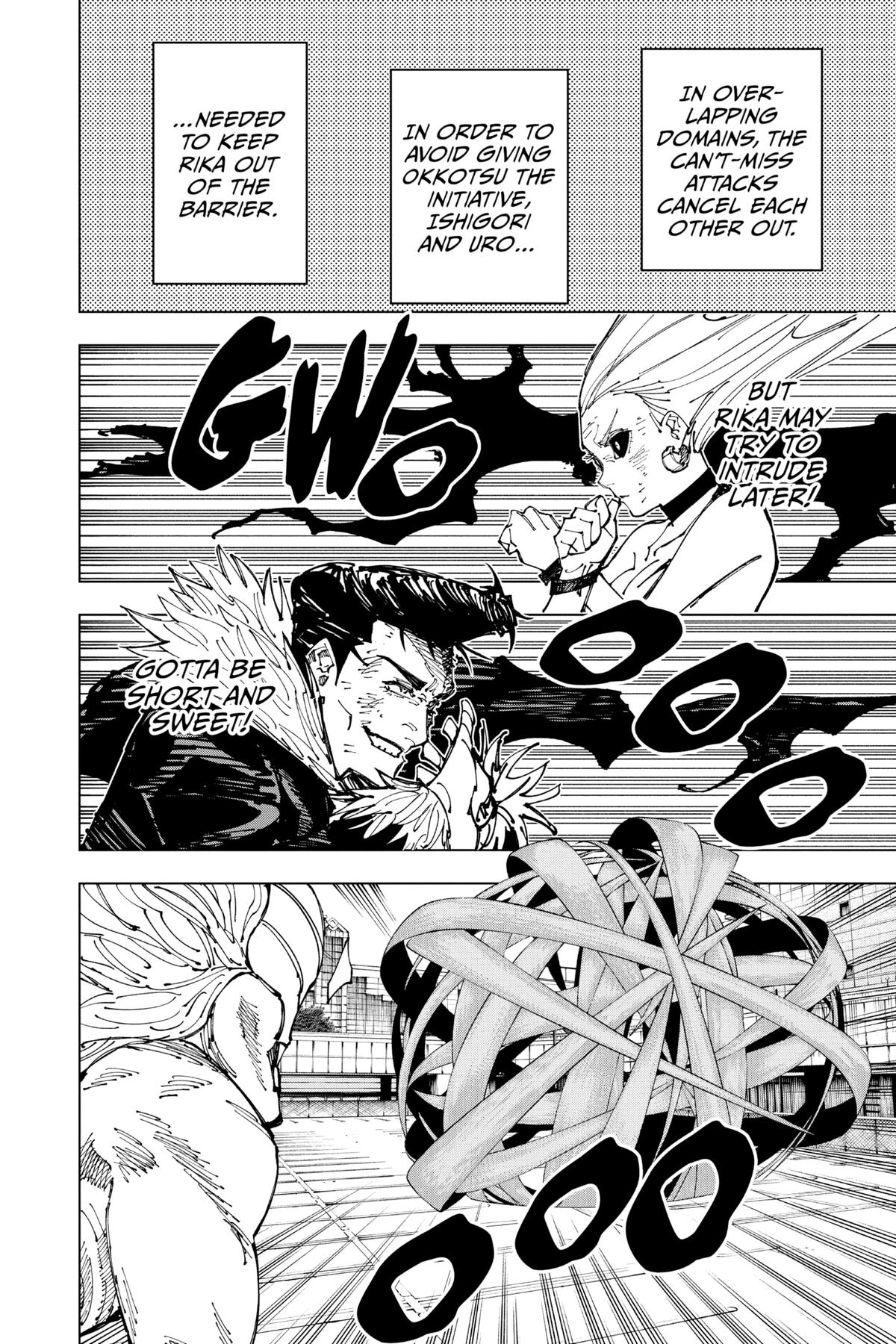 Jujutsu Kaisen Manga Chapter 179 page 2 - Sendai Colony, Part 6 scene