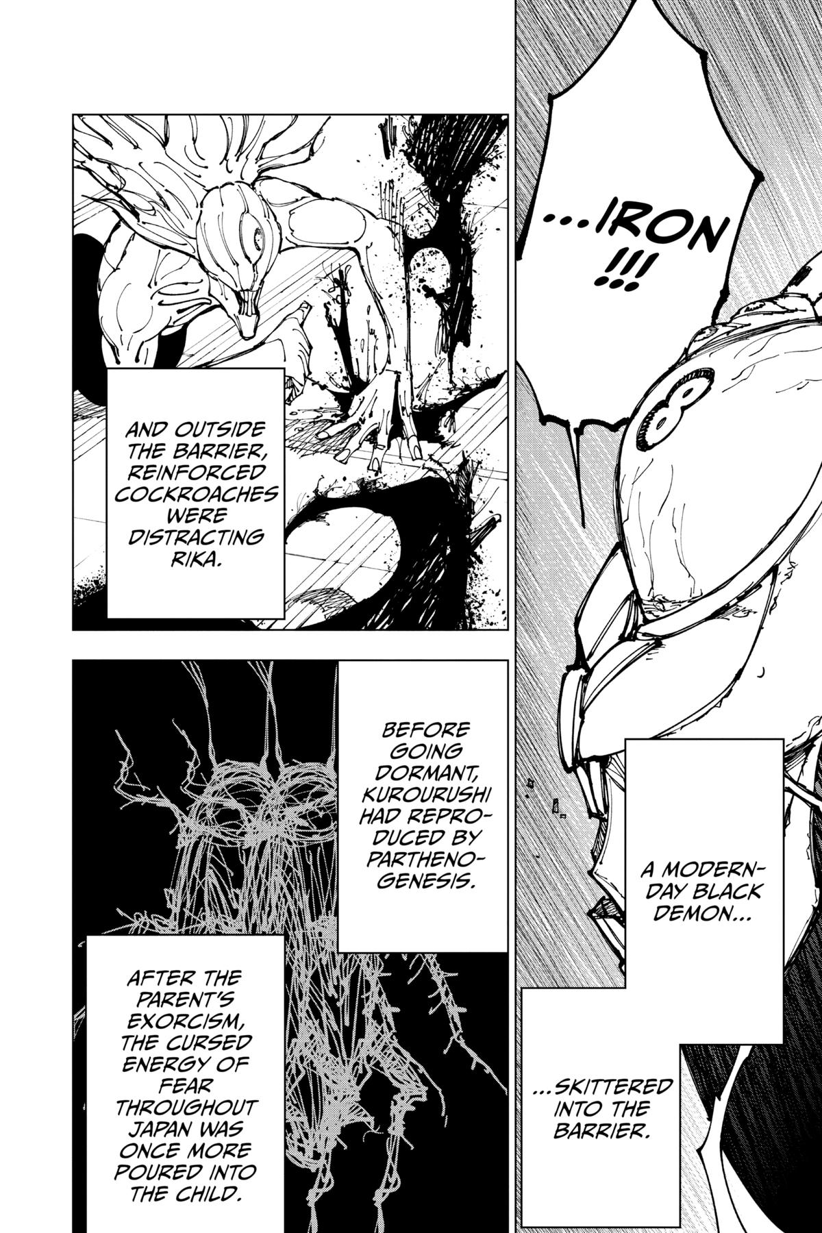 Jujutsu Kaisen Manga Chapter 179 page 5 - Sendai Colony, Part 6 scene