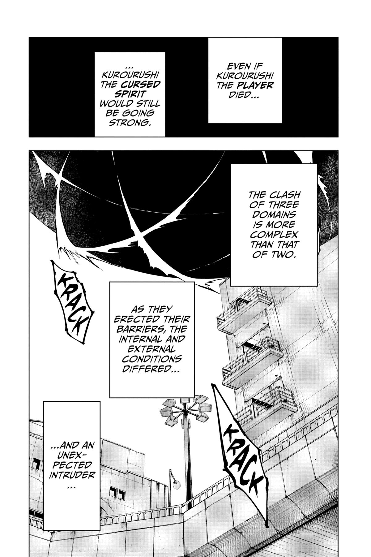 Jujutsu Kaisen Manga Chapter 179 page 6 - Sendai Colony, Part 6 scene