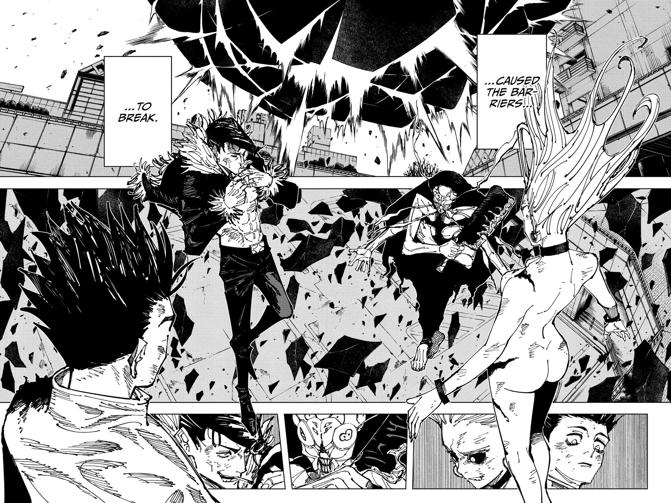 Jujutsu Kaisen Manga Chapter 179 page 7 - Sendai Colony, Part 6 scene