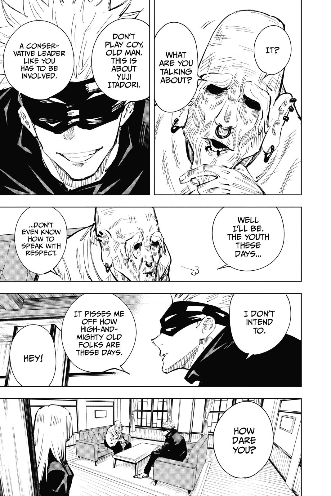 Jujutsu Kaisen Manga Chapter 18 page 11 - Bottom scene