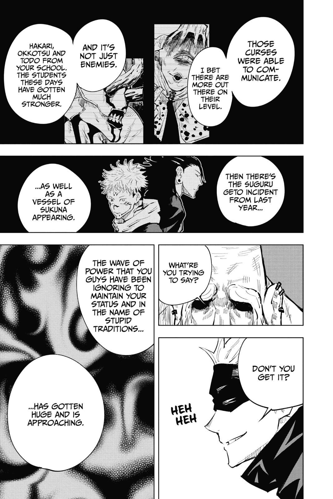 Jujutsu Kaisen Manga Chapter 18 page 13 - Bottom scene