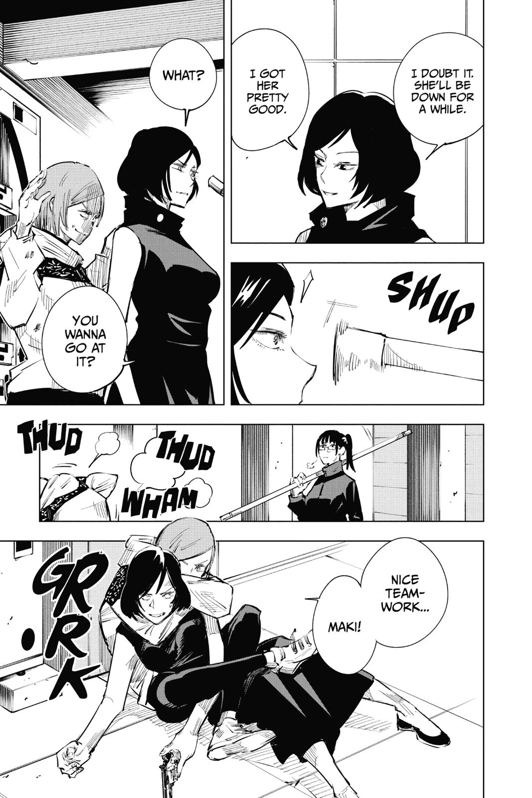 Jujutsu Kaisen Manga Chapter 18 page 3 - Bottom scene