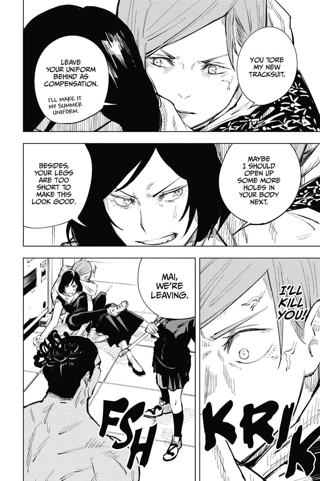 Jujutsu Kaisen Manga Chapter 18 page 4 - Bottom scene