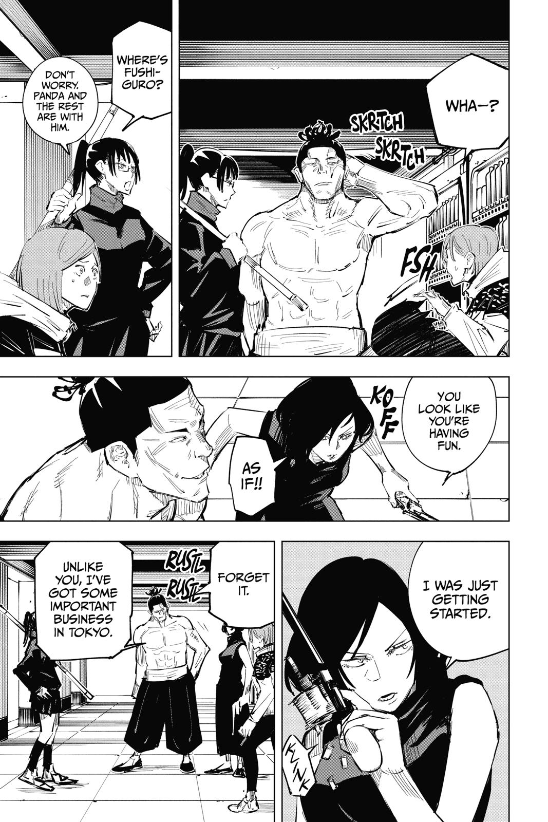 Jujutsu Kaisen Manga Chapter 18 page 5 - Bottom scene
