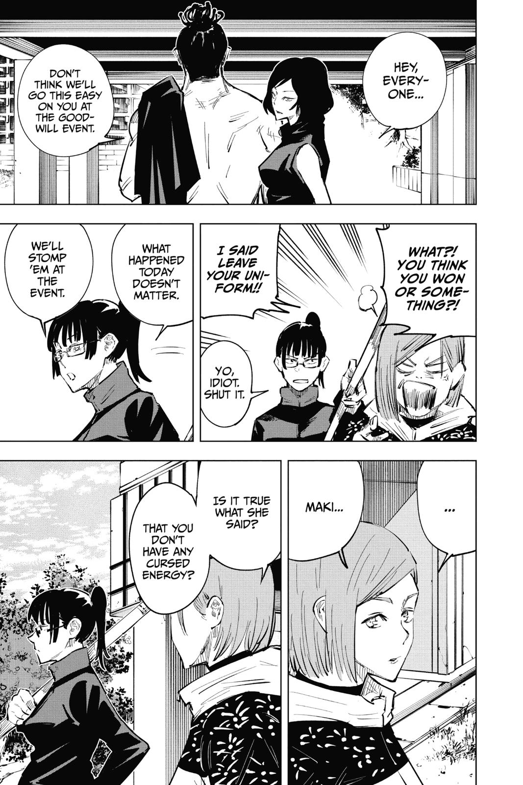 Jujutsu Kaisen Manga Chapter 18 page 7 - Bottom scene