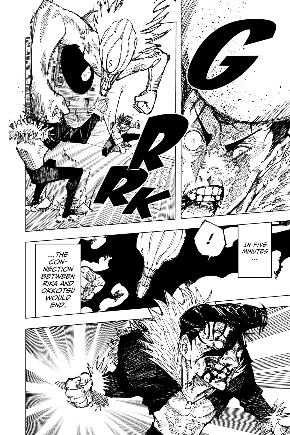 Jujutsu Kaisen Manga Chapter 180 page 11 - Sendai Colony, Part 7 scene