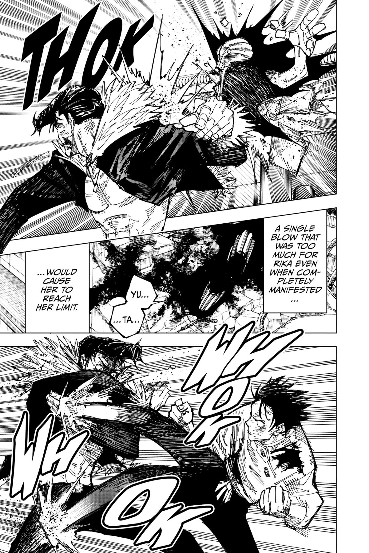 Jujutsu Kaisen Manga Chapter 180 page 12 - Sendai Colony, Part 7 scene