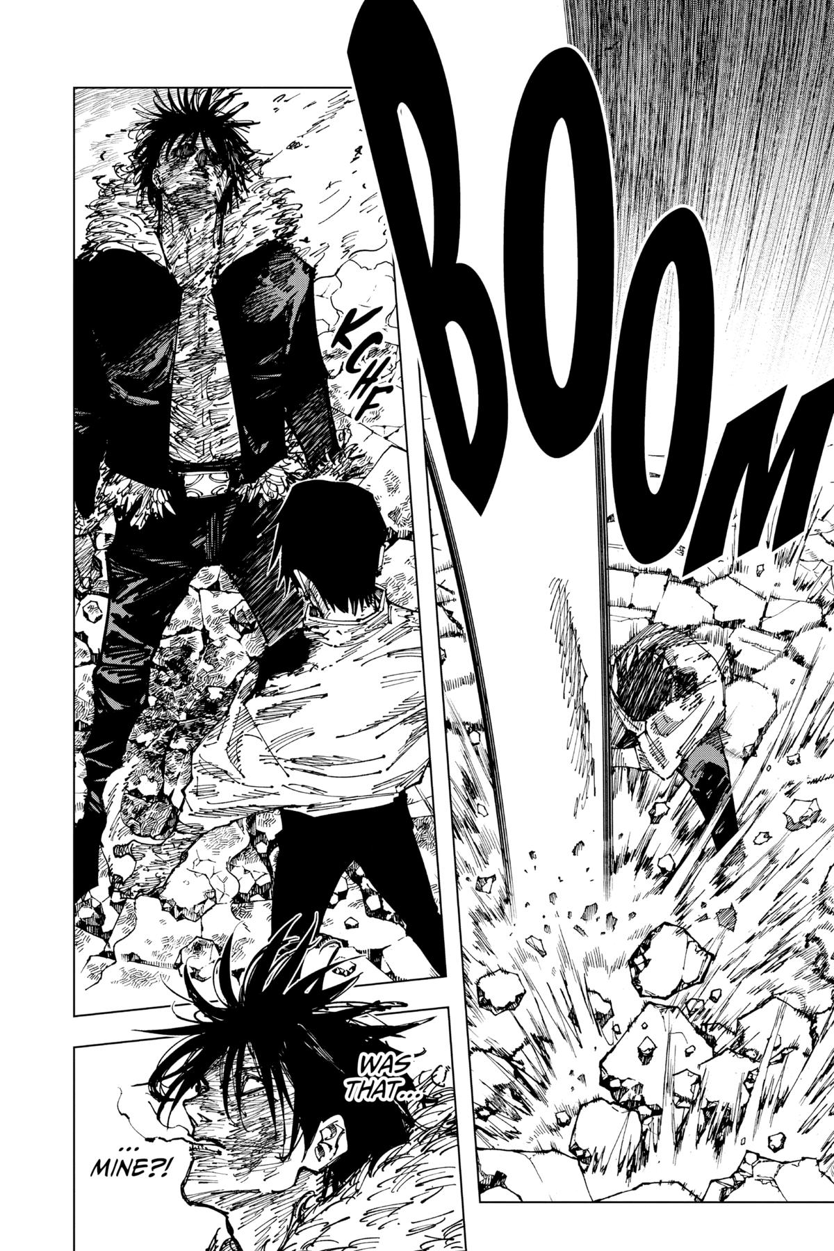 Jujutsu Kaisen Manga Chapter 180 page 15 - Sendai Colony, Part 7 scene