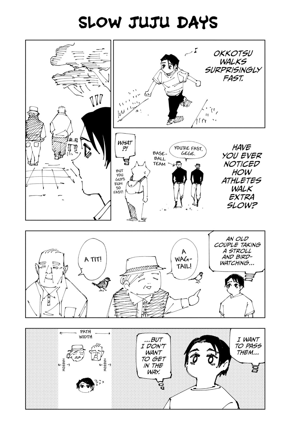 Jujutsu Kaisen Manga Chapter 180 page 17 - Sendai Colony, Part 7 scene