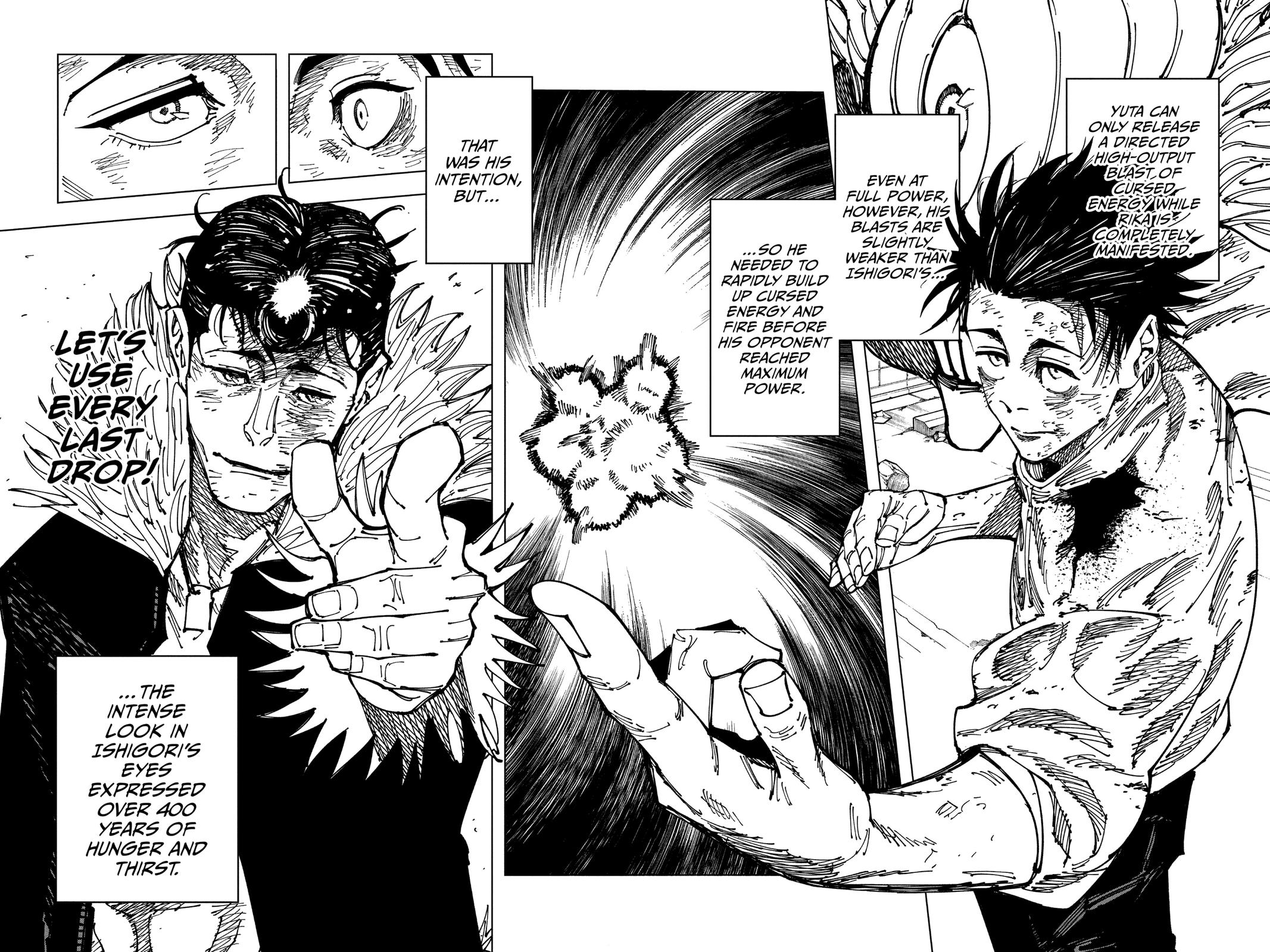 Jujutsu Kaisen Manga Chapter 180 page 2 - Sendai Colony, Part 7 scene