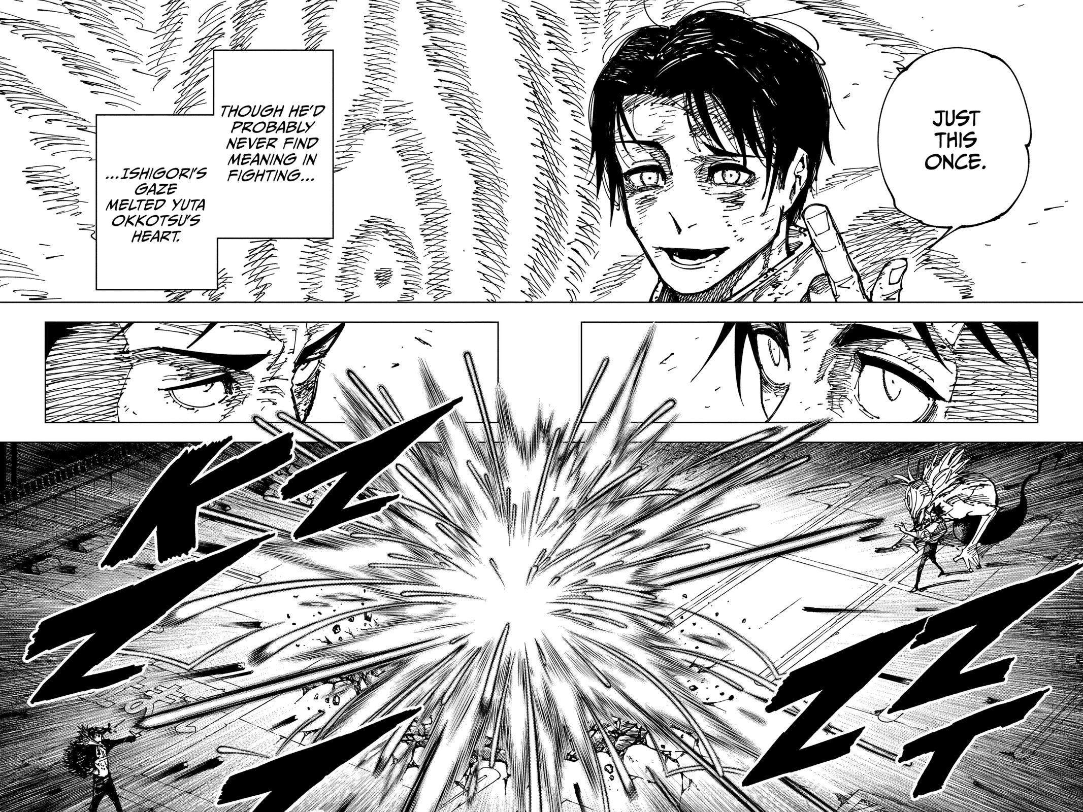 Jujutsu Kaisen Manga Chapter 180 page 3 - Sendai Colony, Part 7 scene