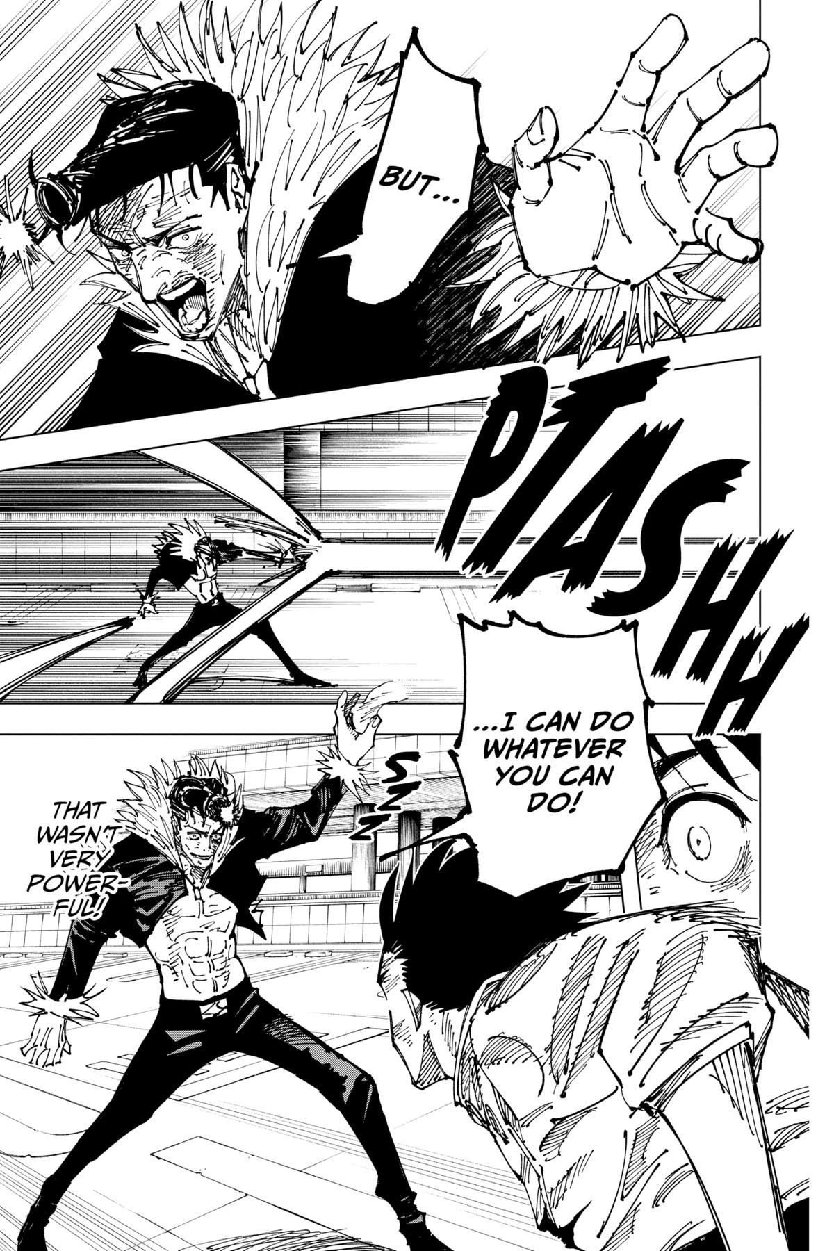 Jujutsu Kaisen Manga Chapter 180 page 6 - Sendai Colony, Part 7 scene