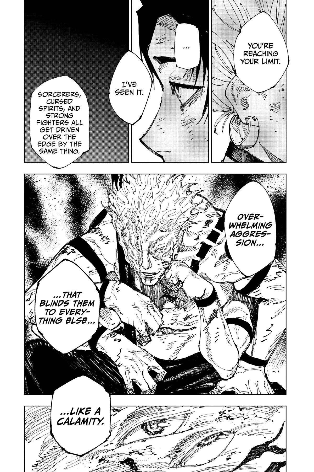 Jujutsu Kaisen Manga Chapter 181 page 10 - Tokyo No. 2 Colony, Part 1 scene